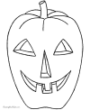 Child Halloween coloring